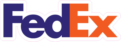 Fedex logo sticker premium - sticker,