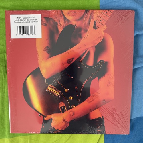 Neon coral vinyl miley - miley, cyrus