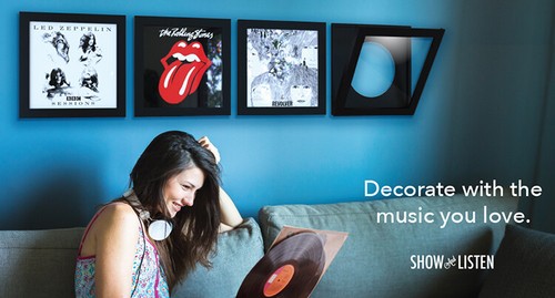 Vinyl record display - x,