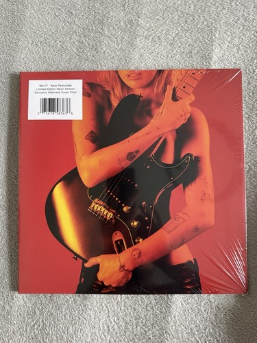 Neon coral vinyl miley - coral, cyrus